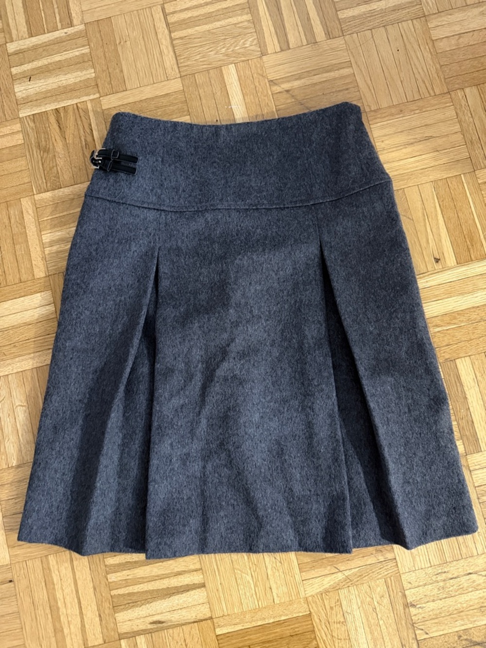 Barbour 100% Wool Midi Length Skirt